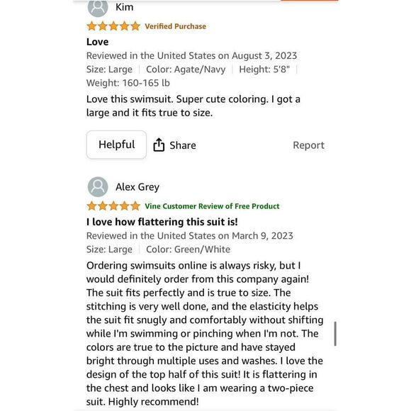 NWT DANGA BAY One Piece Women’s Swimsuit Size L 12-14 Color Block Slimming Teens - Picture 12 of 12